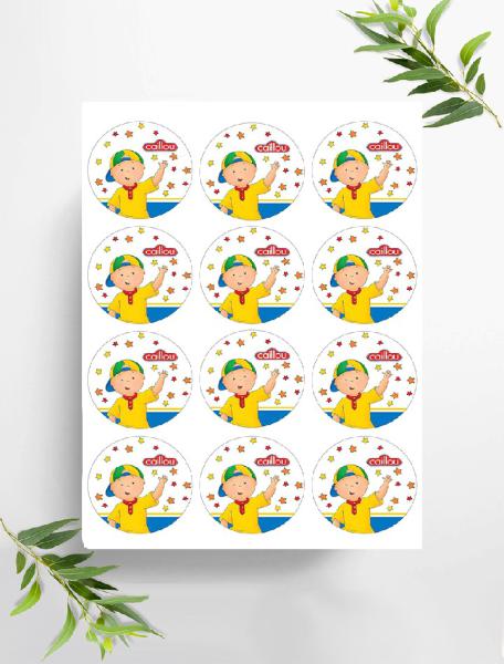 Caillou  Muffinaufleger, Ø ca. 6 cm, 0640x